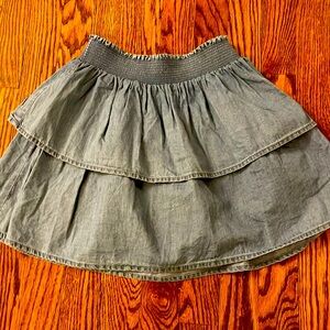 Boden chambray skirt size 9-10